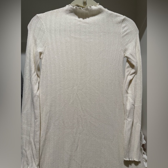 Mango Cream knit midi Dress - Picture 10 of 11